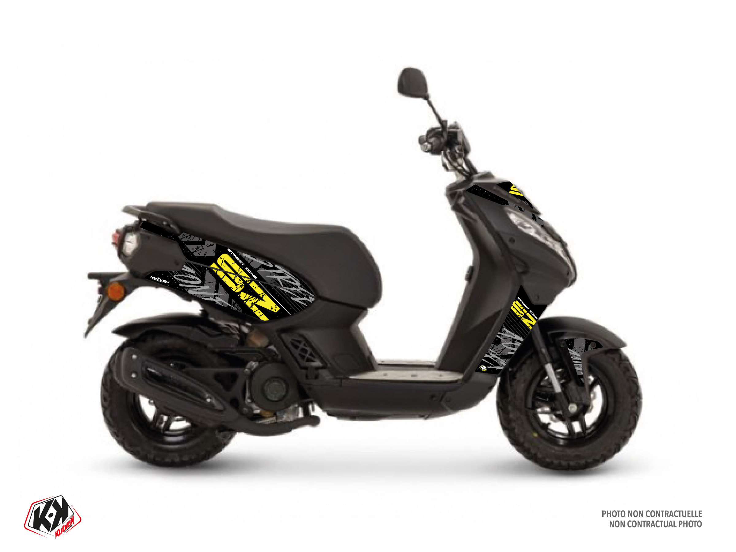 PEUGEOT STREETZONE 50 4T NAKED SCOOTER DOT GRAPHIC KIT BLACK