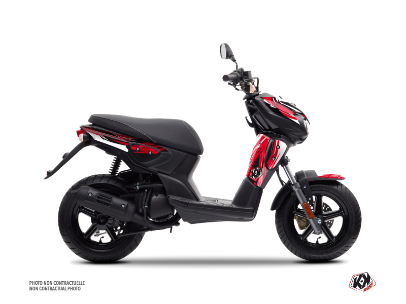 Kit Déco Scooter Electro MBK Stunt Rouge