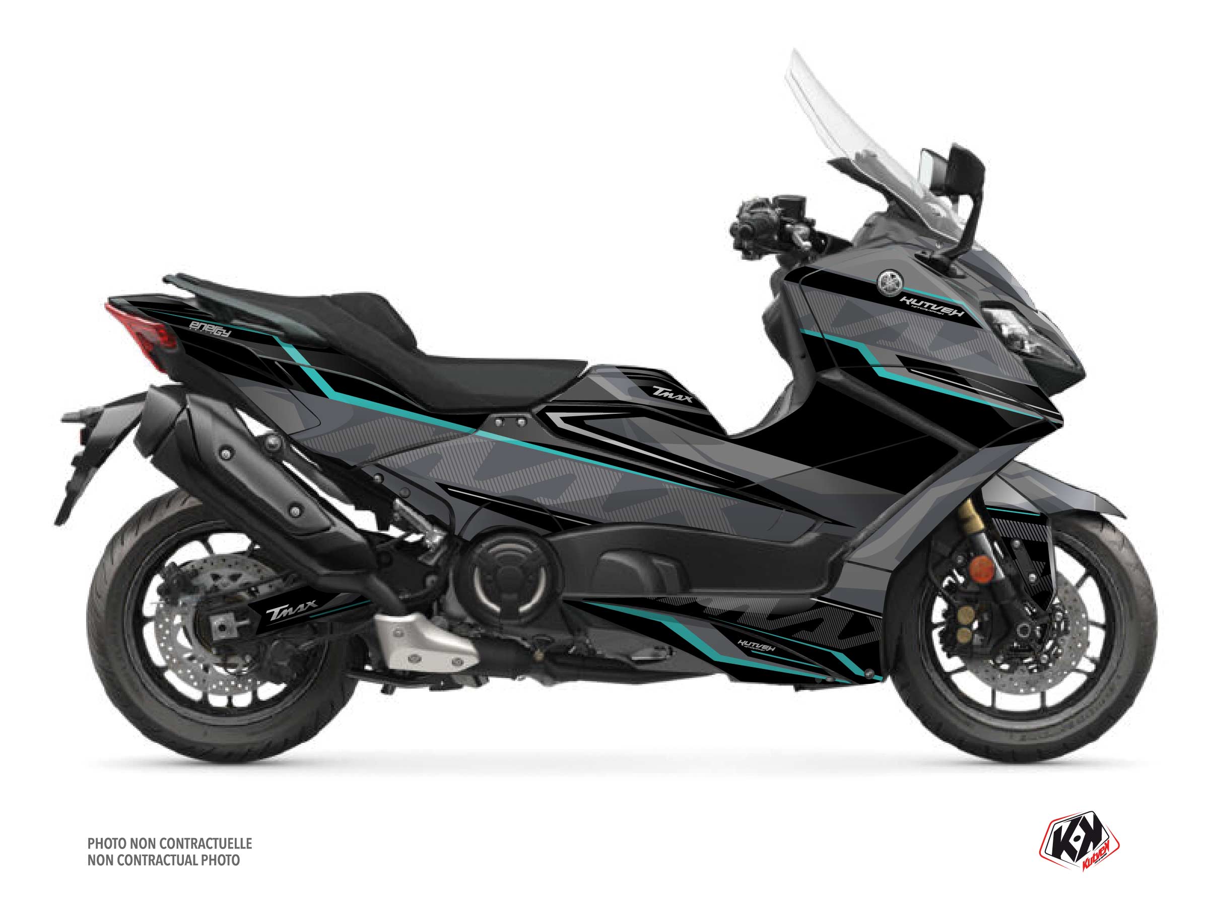 Kit Déco Maxiscooter Energy Yamaha TMAX 560 Gris FULL