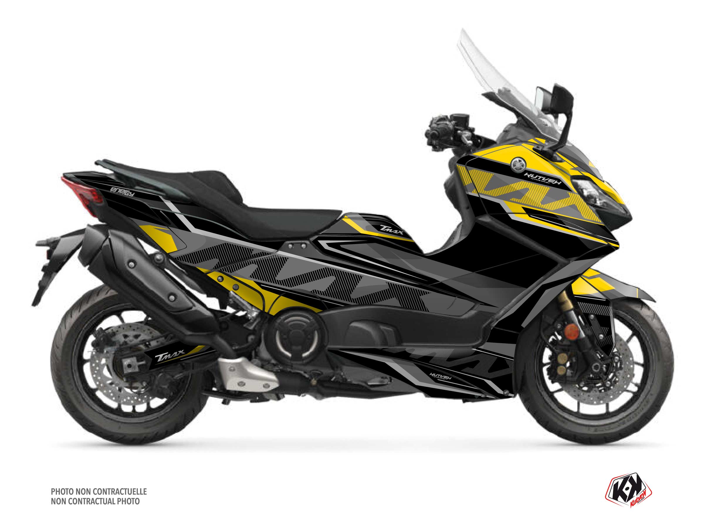 Yamaha TMAX 560 Maxiscooter Energy Graphic Kit Yellow FULL