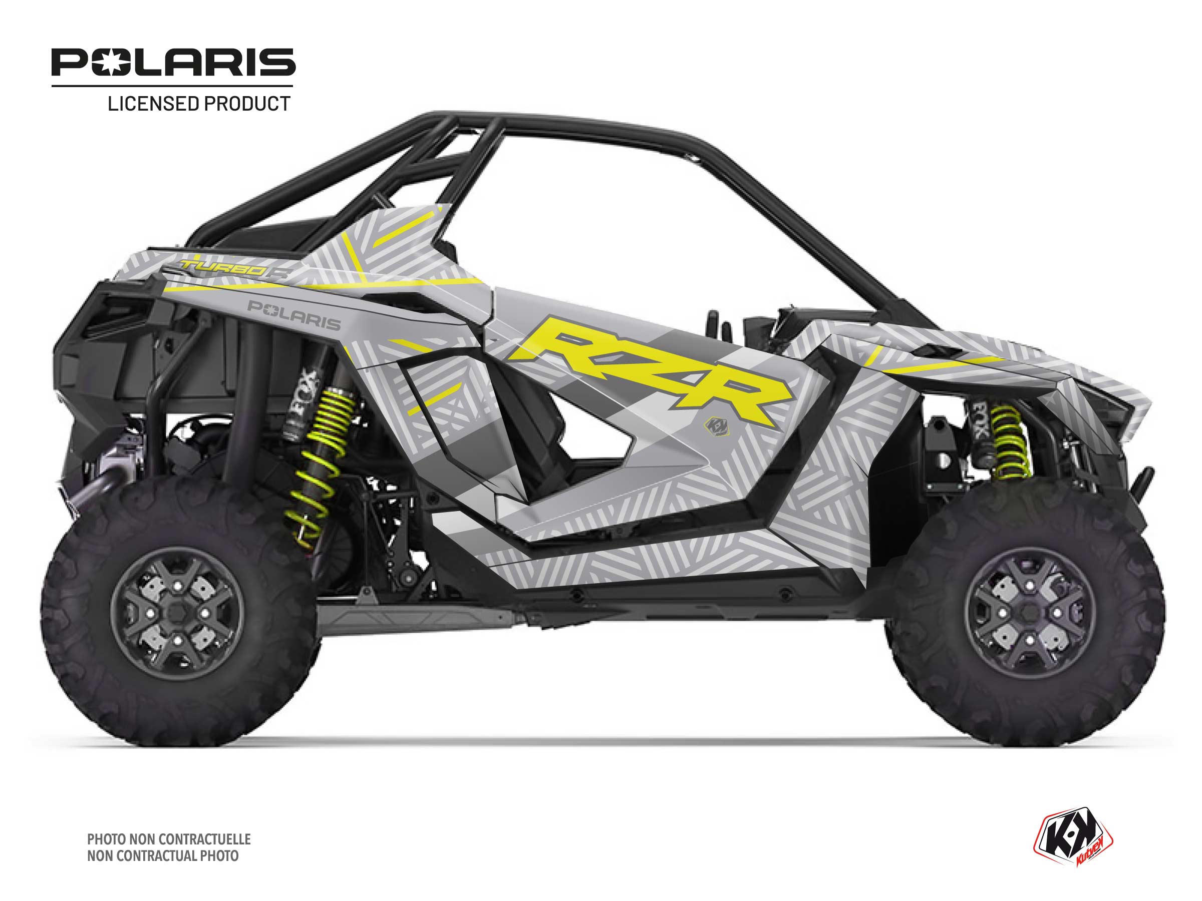 Kit Déco SSV Epik Polaris RZR PRO R Gris