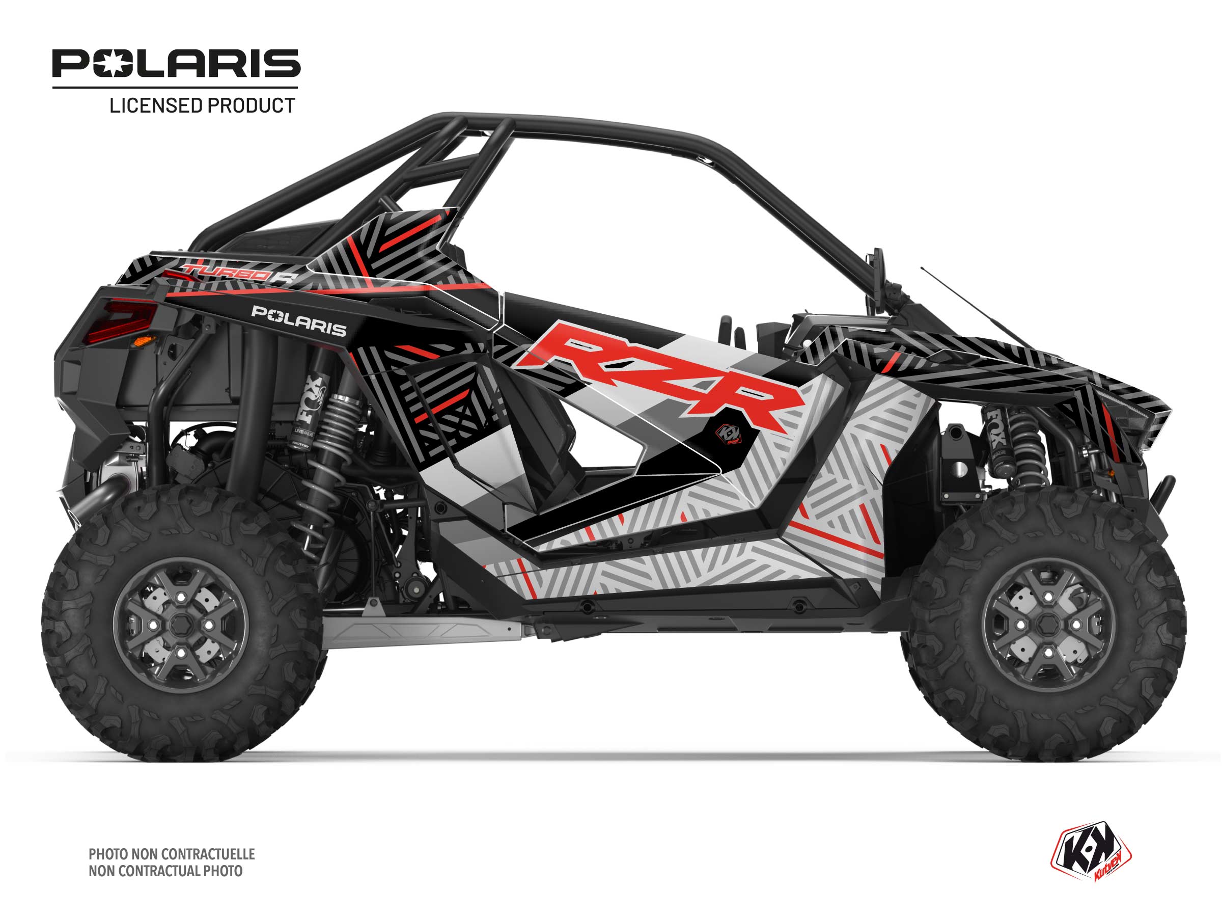 Polaris RZR PRO R UTV Epik Graphic Kit Black