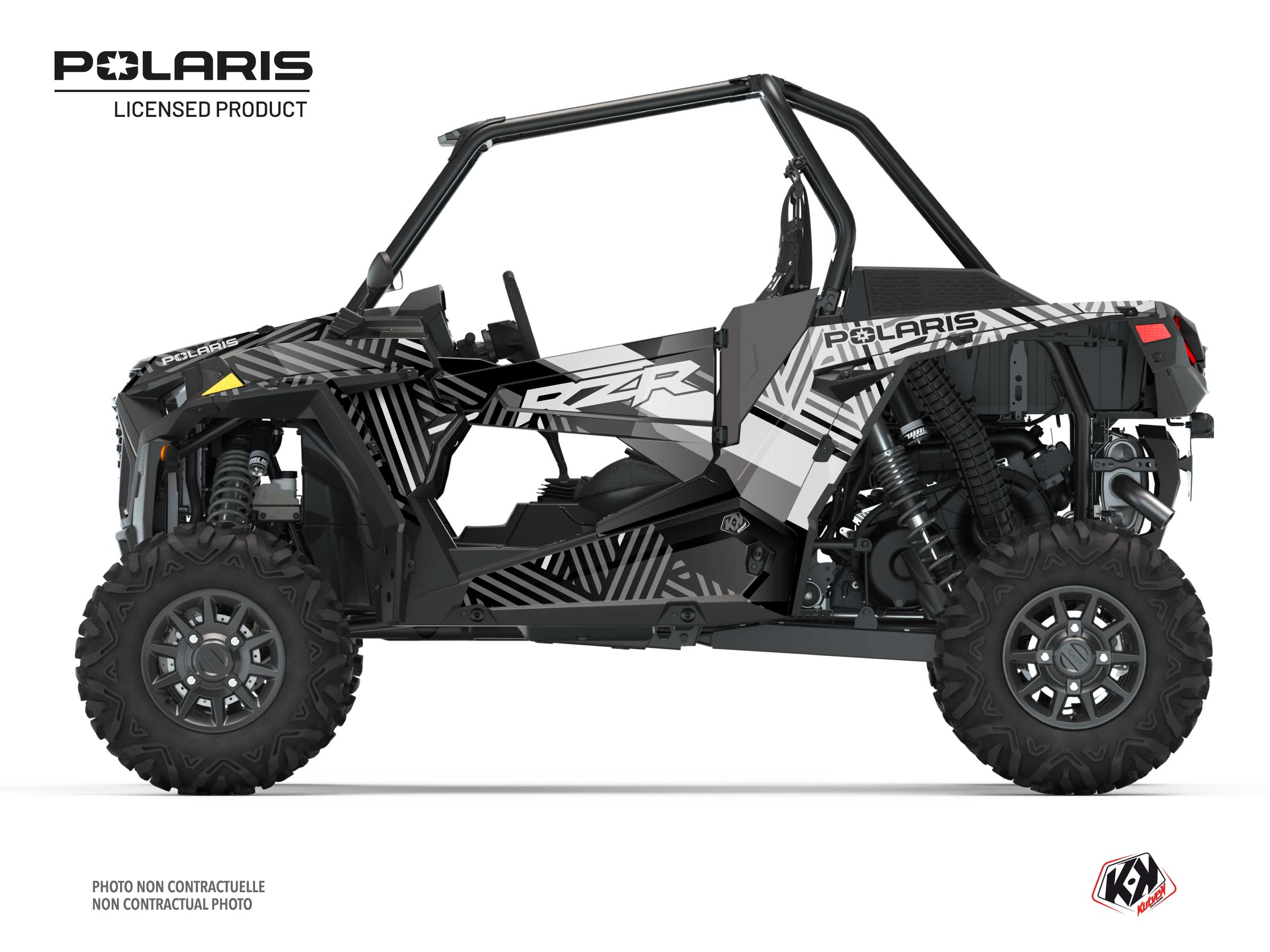 Polaris RZR XP 1000 UTV Epik Graphic Kit Grey