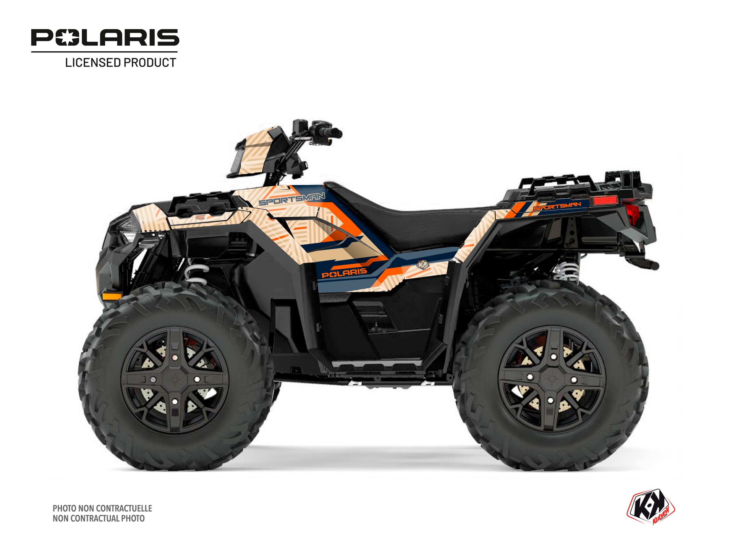 Polaris 850 Sportsman Forest ATV Epik Graphic Kit Sand