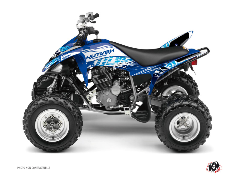 Kit Déco Quad Eraser Yamaha 250 Raptor Bleu