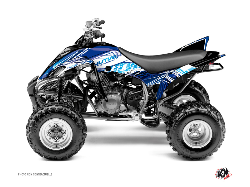 Kit Déco Quad Eraser Yamaha 350 Raptor Bleu