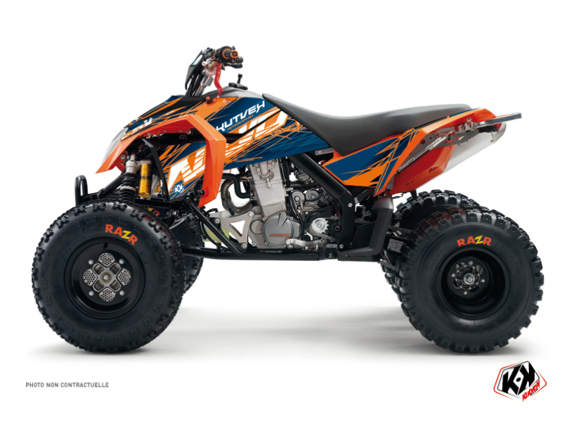 Kit Déco Quad Eraser KTM 450-525 SX Bleu Orange