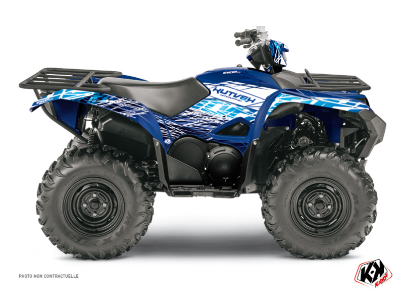 Kit Déco Quad Eraser Yamaha 700-708 Grizzly Bleu