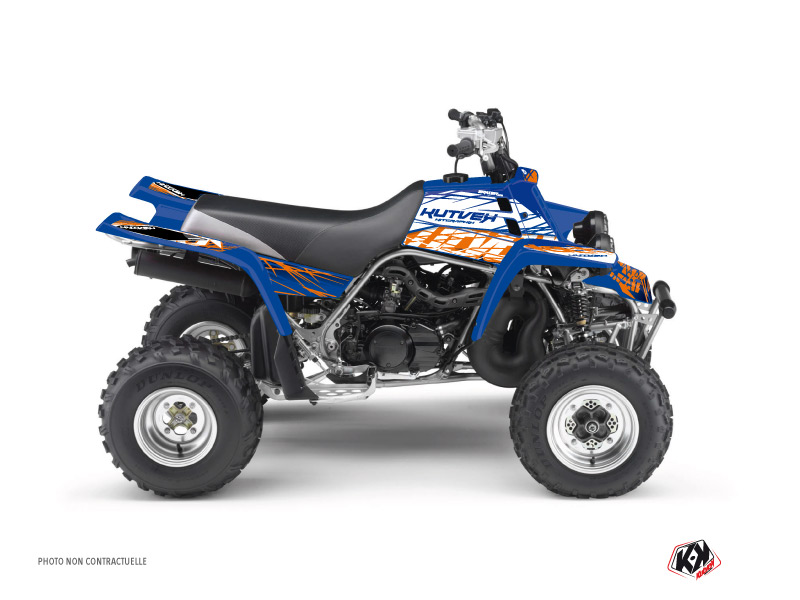 Kit Déco Quad Eraser Yamaha Banshee Bleu Orange