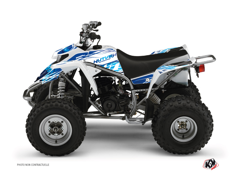 Yamaha Blaster ATV Eraser Graphic Kit Blue