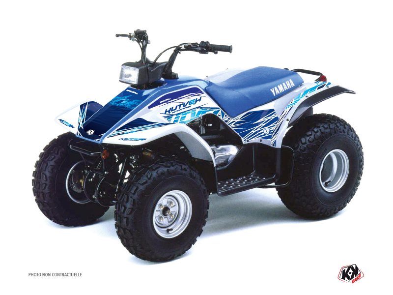 Yamaha Breeze ATV Eraser Graphic Kit Blue
