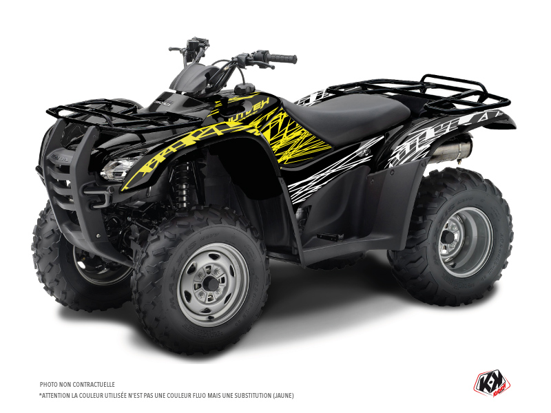 Suzuki 400 LTZ IE ATV Eraser Graphic Kit Blue Yellow