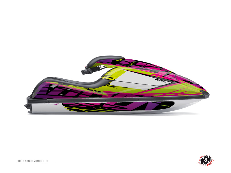 Kit Déco Jet-Ski Eraser Kawasaki Jet X2 Vert