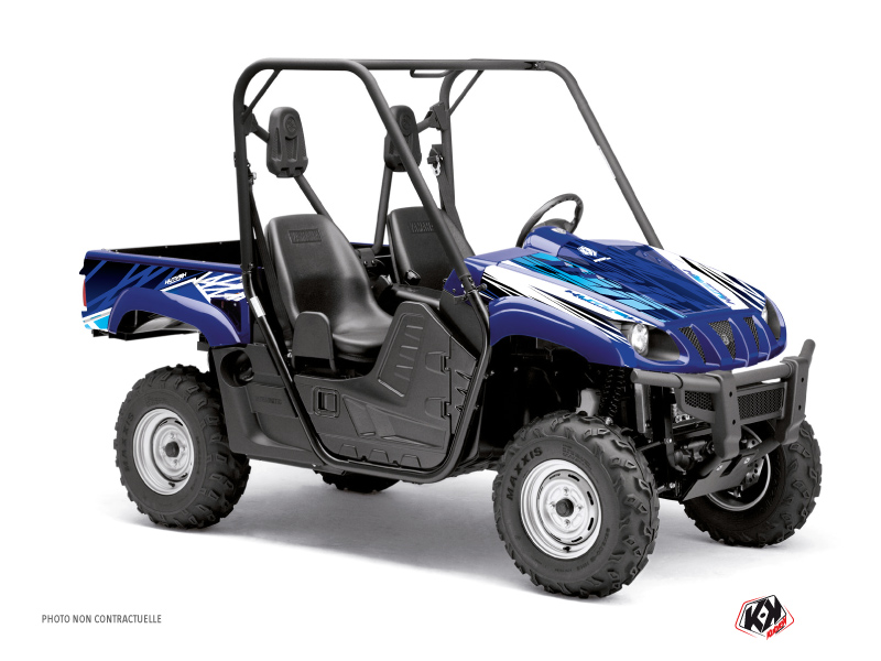 Yamaha Rhino UTV Eraser Graphic Kit Blue