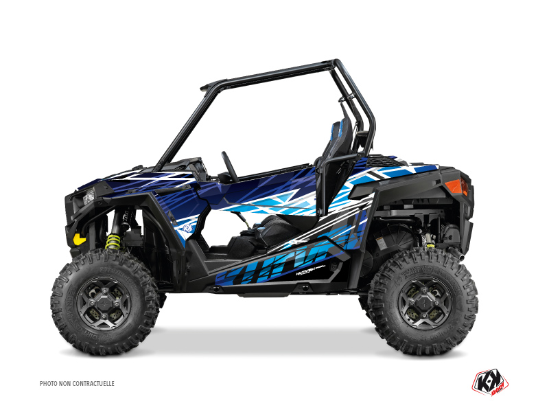 Kit Déco SSV Eraser Polaris RZR 900 Bleu