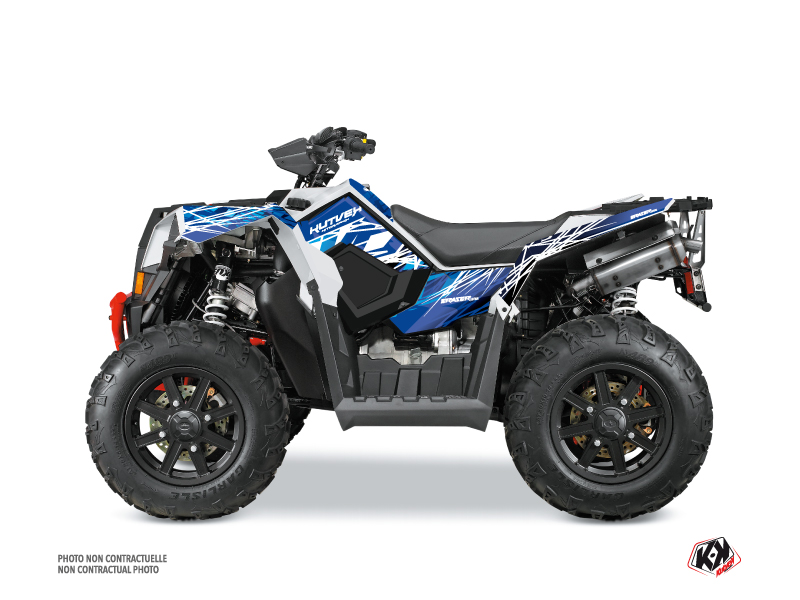 Kit Déco Quad Eraser Polaris Scrambler 850-1000 XP Bleu