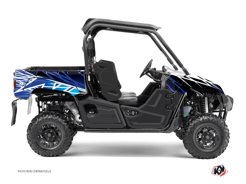 Yamaha Viking UTV Eraser Graphic Kit Blue