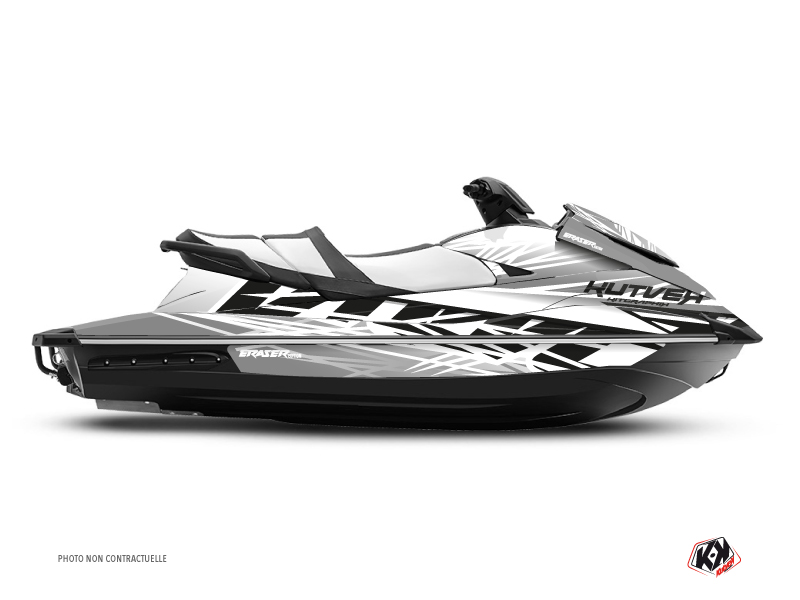 Yamaha VX Jet-Ski Eraser Graphic Kit White