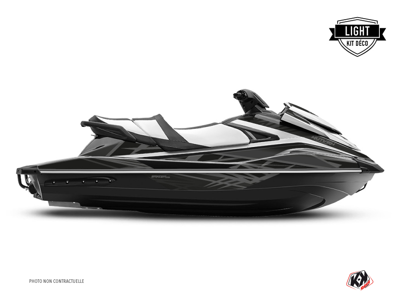 Kit Déco Jet-Ski Eraser Yamaha VX Noir Gris LIGHT