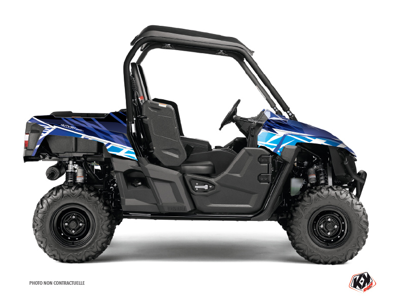 Yamaha Wolverine-R UTV Eraser Graphic Kit Blue