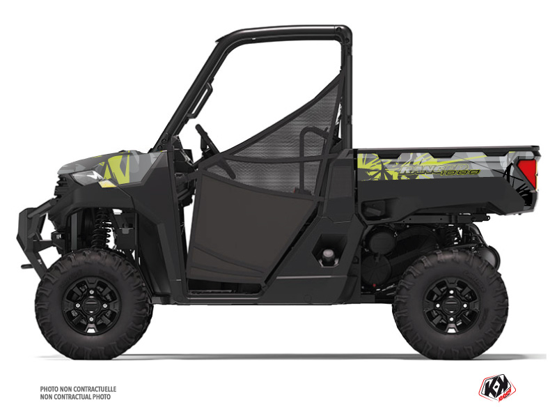 Kit Déco SSV Evil Polaris Ranger 1000 Gris Vert