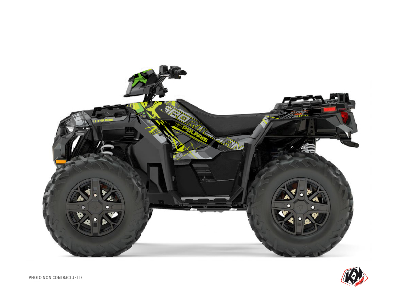 Kit Déco Quad Evil Polaris 1000 Sportsman XP Forest Gris Vert