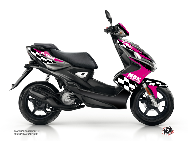 MBK Nitro Scooter F1 Assistance Graphic Kit Pink