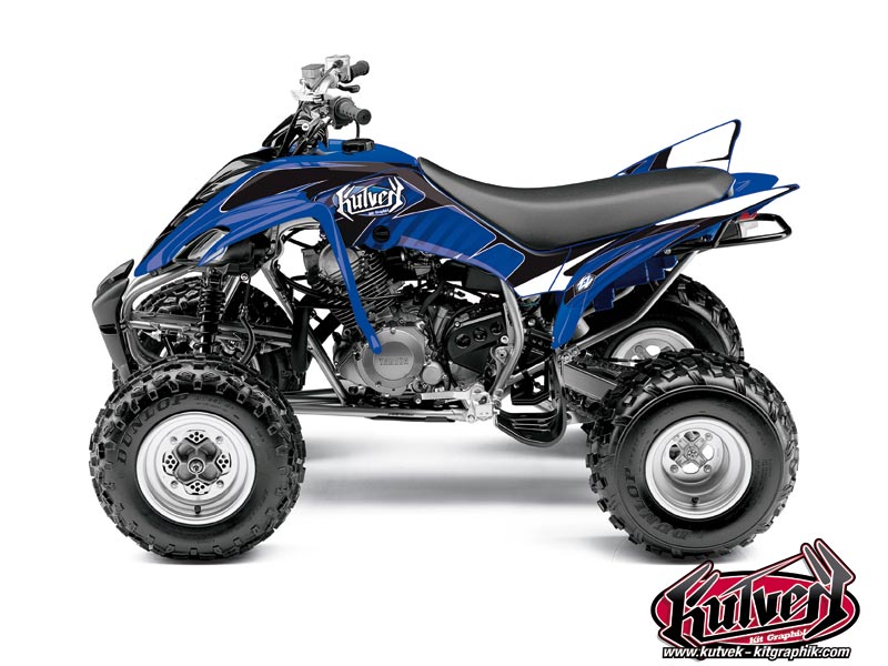 Yamaha 350 Raptor ATV Factory Graphic Kit Blue