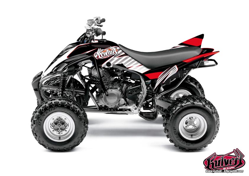 Kit Déco Quad Factory Yamaha 350 Raptor Rouge