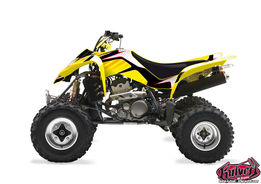 Suzuki 400 LTZ ATV Factory Graphic Kit