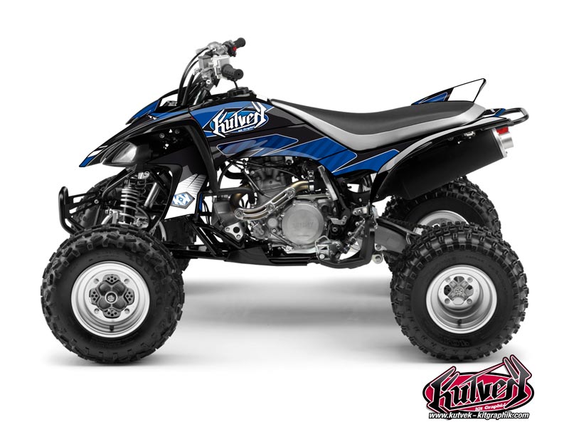 Yamaha 450 YFZ ATV Factory Graphic Kit Blue