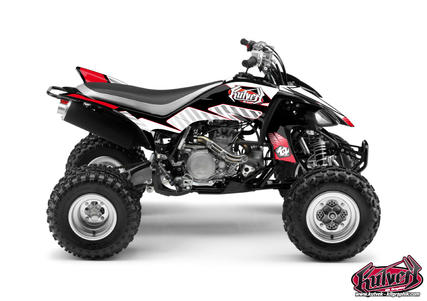 Yamaha 450 YFZ ATV Factory Graphic Kit Red