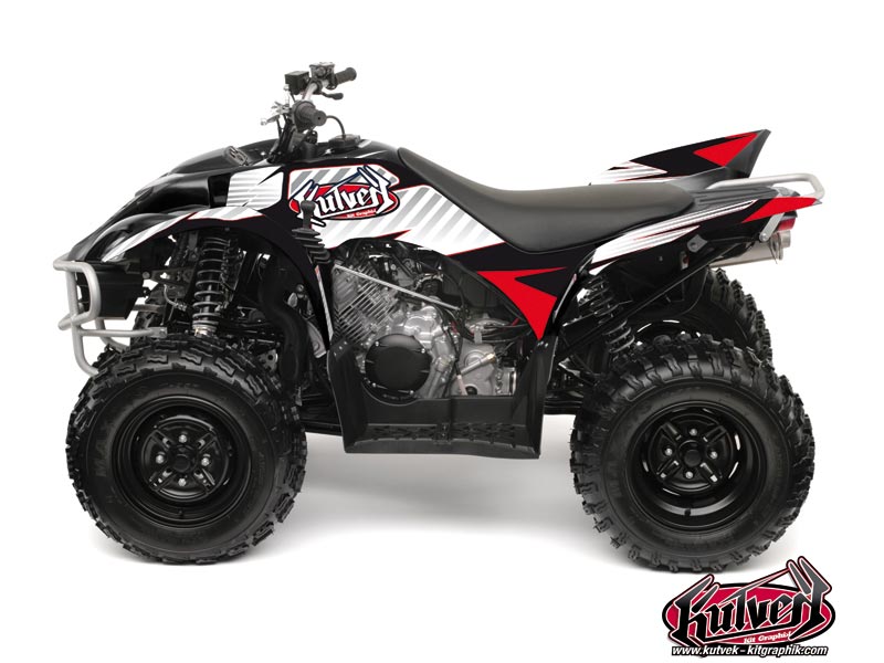 Yamaha 350-450 Wolverine ATV Factory Graphic Kit Red