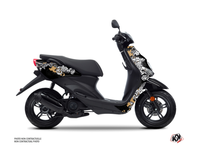 MBK Ovetto Scooter Fashion Graphic Kit Gold