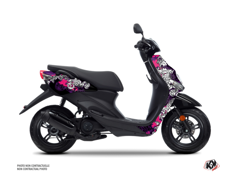 Yamaha NEOS Scooter Fashion Graphic Kit Pink