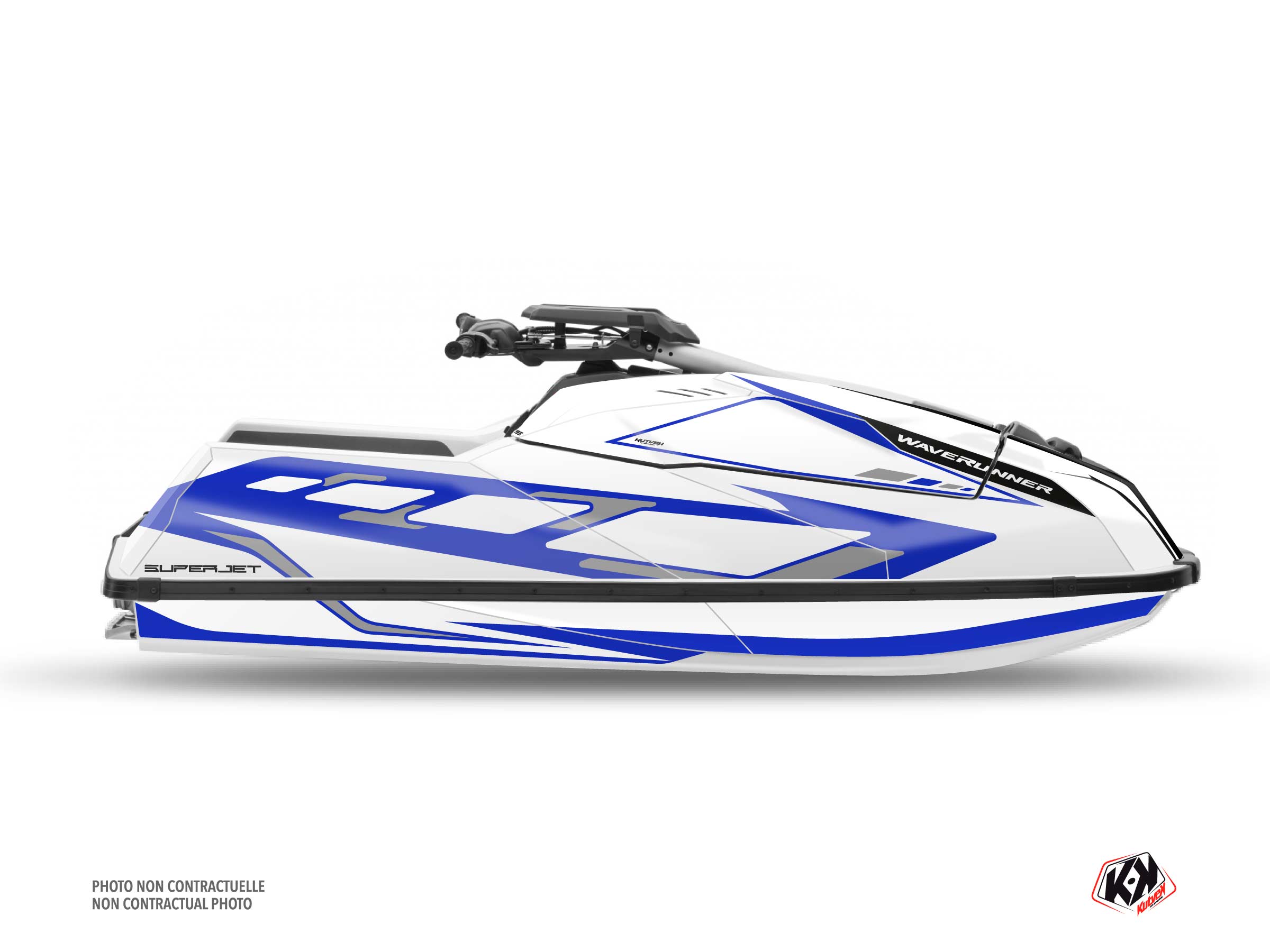 Yamaha Superjet 2021 Jet-Ski FLAGSHIP Graphic Kit White