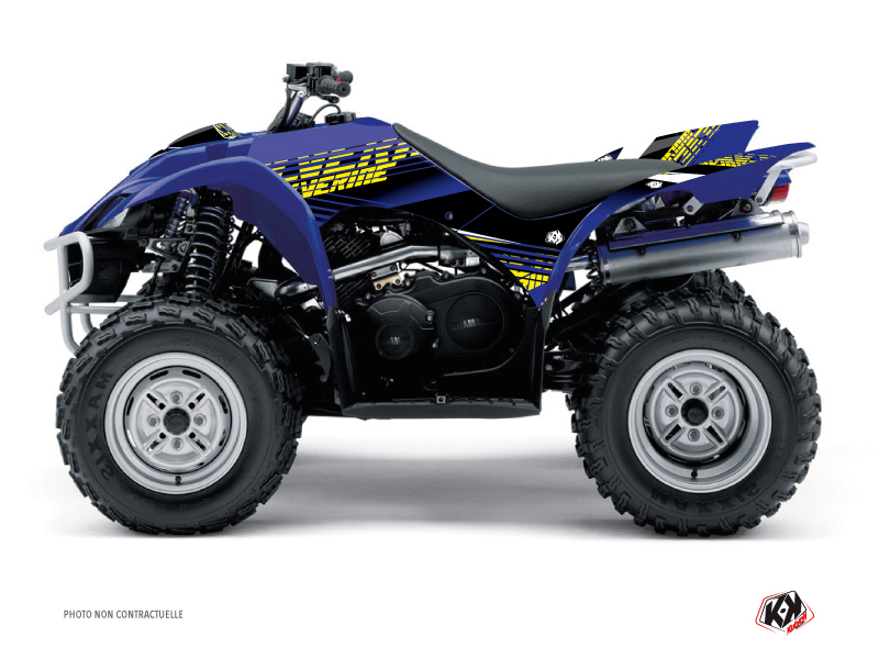 Yamaha 350-450 Wolverine ATV Flow Graphic Kit Yellow