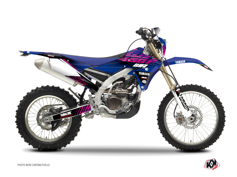 Kit Déco Moto Cross Flow Yamaha 450 WRF Rose