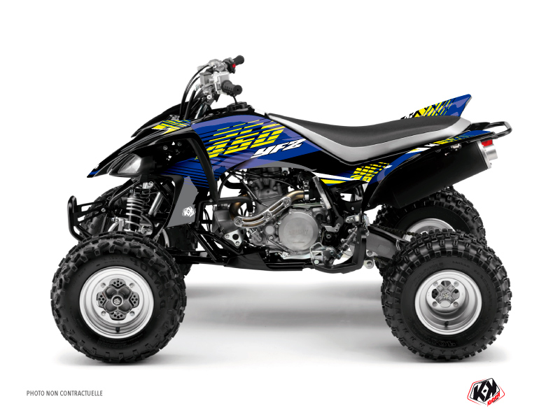 Yamaha 450 YFZ ATV Flow Graphic Kit Yellow