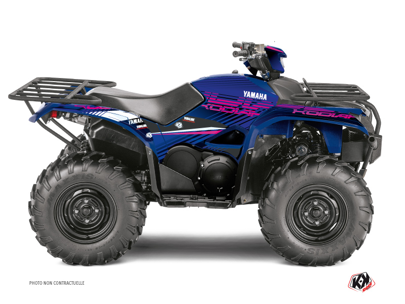 Yamaha 700-708 Kodiak ATV Flow Graphic Kit Pink