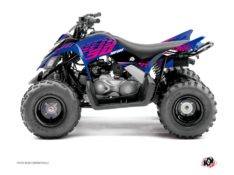 Kit Déco Quad Flow Yamaha 90 Raptor Rose