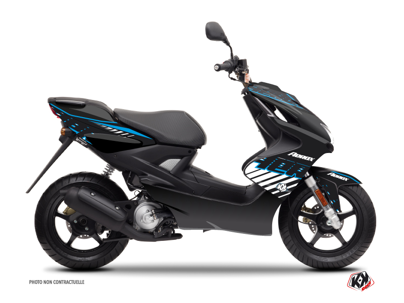 Kit Déco Scooter Flow Yamaha Aerox Bleu