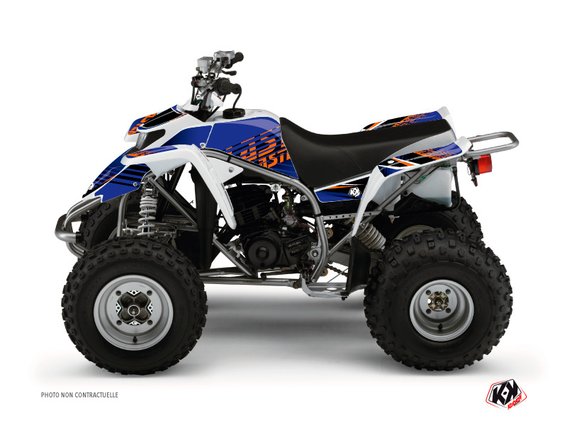 Yamaha Blaster ATV Flow Graphic Kit Orange