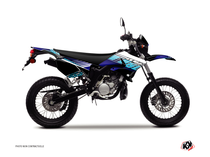 Yamaha DT 50 50cc Flow Graphic Kit Blue
