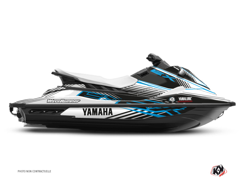 Yamaha EX Jet-Ski Flow Graphic Kit Blue