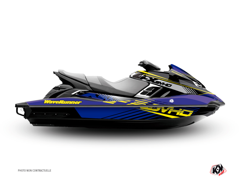 Kit Déco Jet-Ski Flow Yamaha FX Jaune