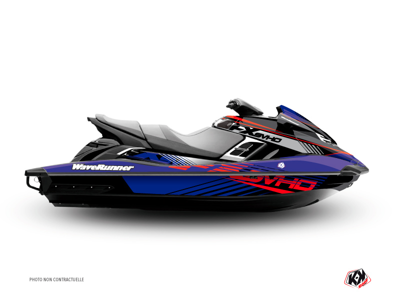 Kit Déco Jet-Ski Flow Yamaha FZR-FZS Rouge