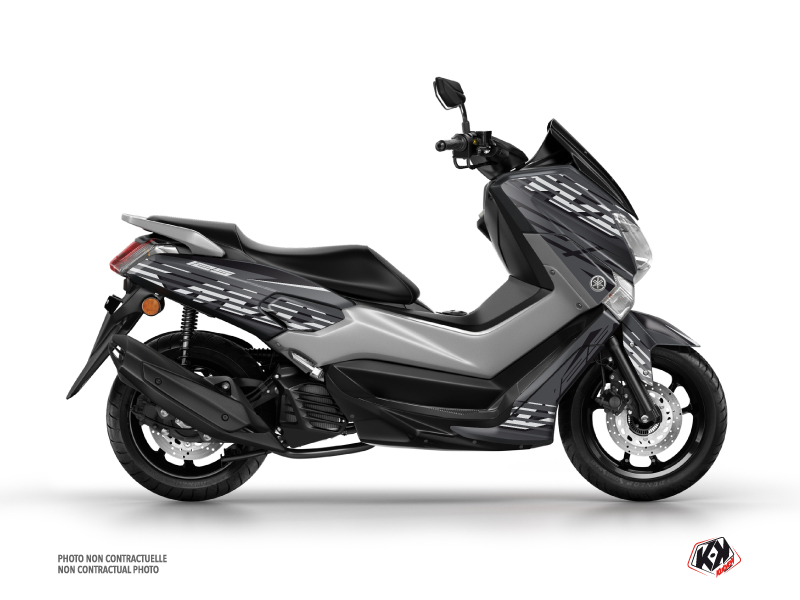Yamaha NMAX 125 Maxiscooter Flow Graphic Grey
