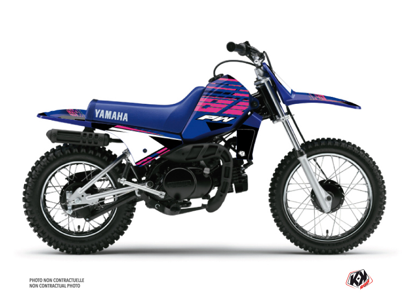 Kit Déco Moto Cross Flow Yamaha PW 80 Rose