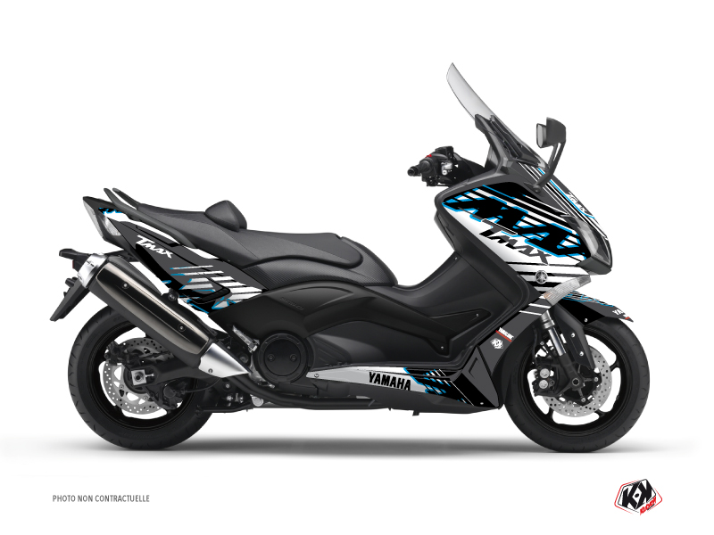 Kit Déco Maxiscooter Flow Yamaha TMAX 530 Bleu